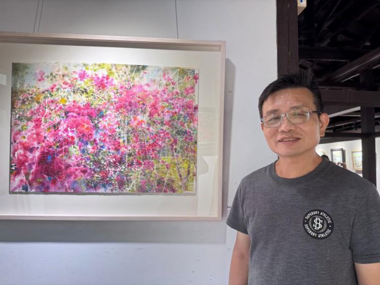 游森竣水彩畫洄游山海間將山與海的內涵顯現 2 20250910131350 2a4499b0