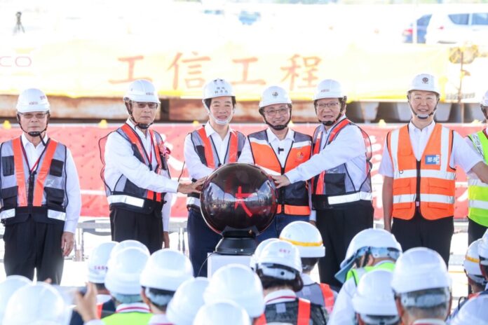侯友宜出席淡江大橋合龍典禮-1024x683-1