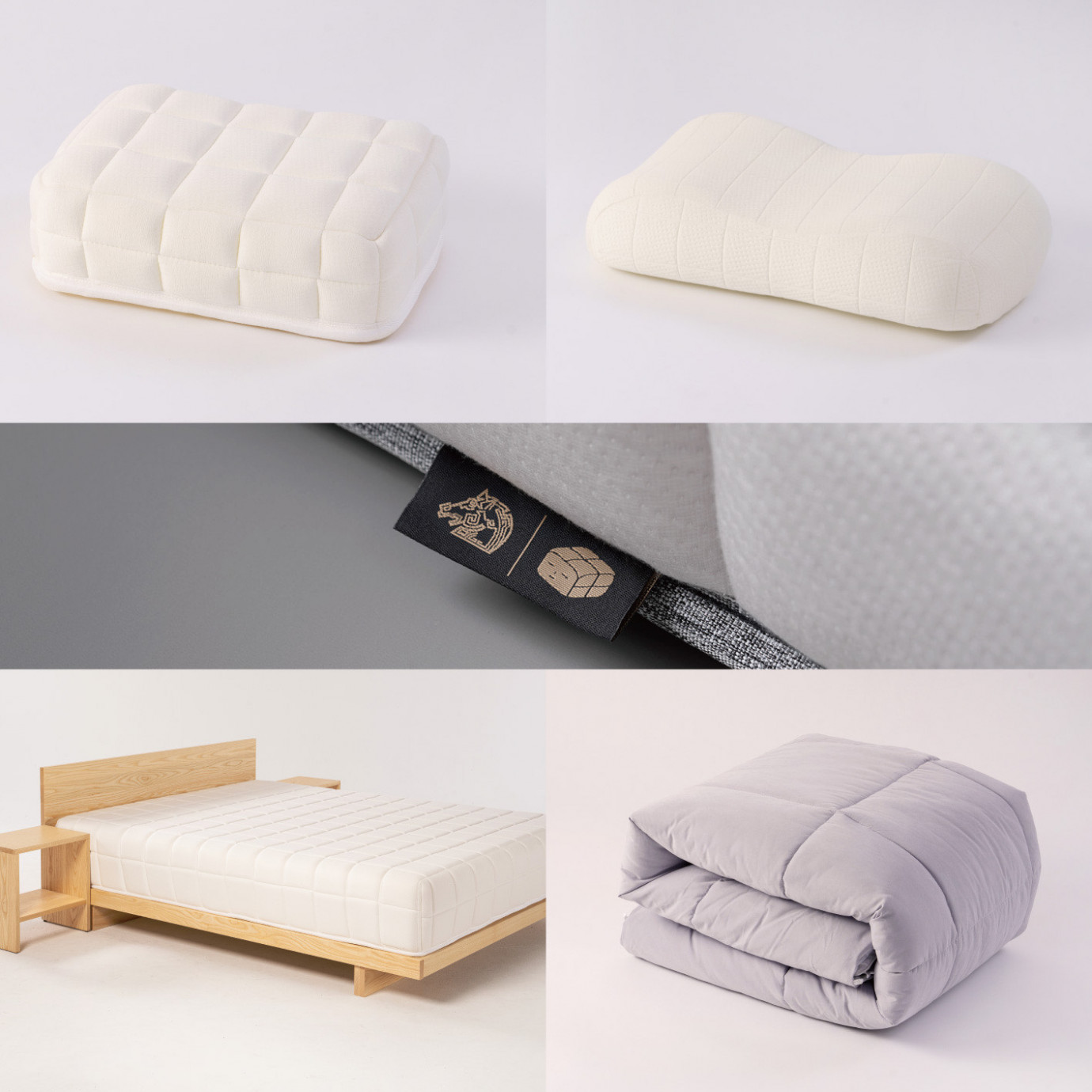 眠豆腐 專屬床墊、枕被套組