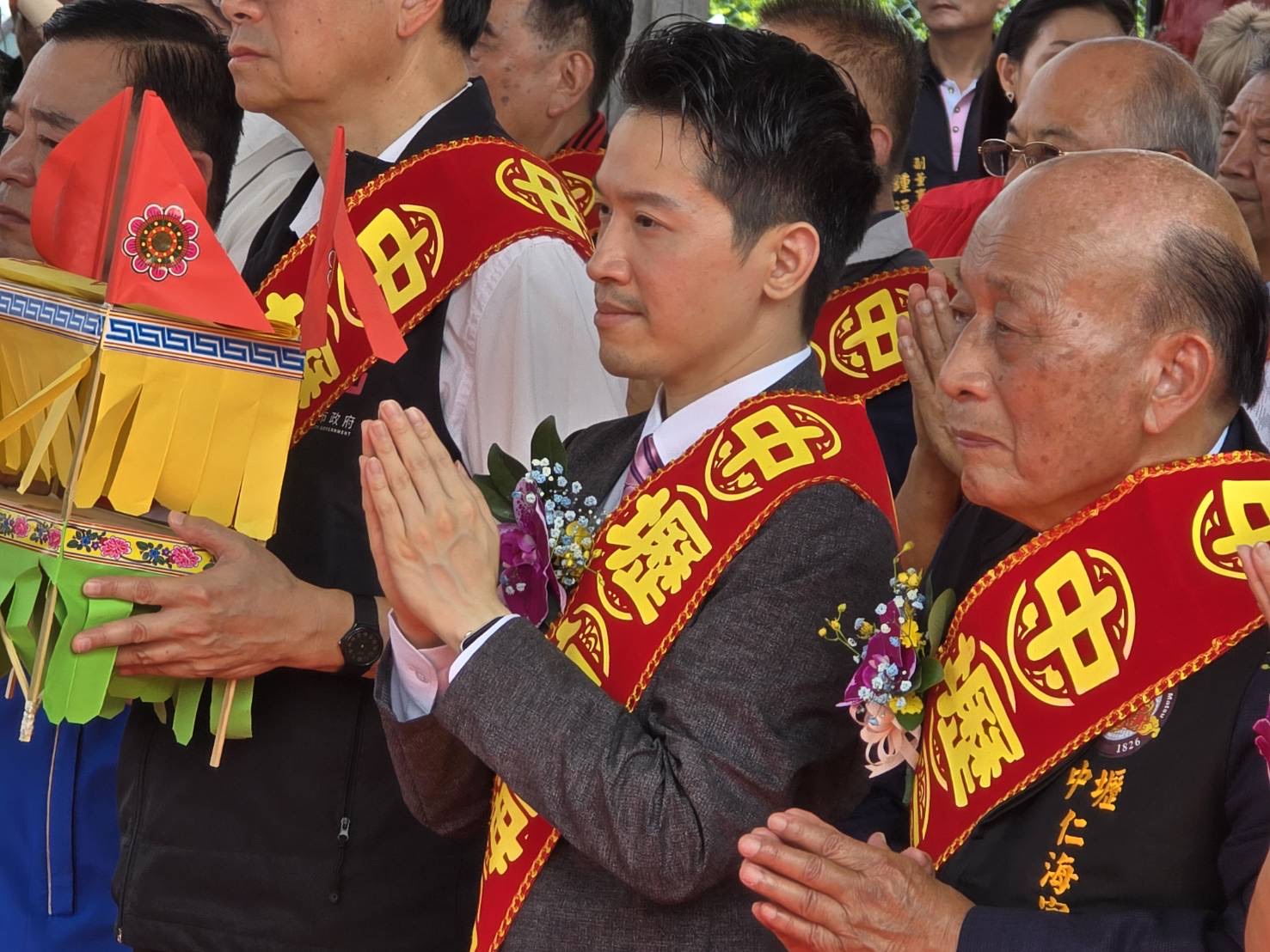 中壢仁海宮200年醮壇動土 何志偉溫馨「送暖」祝好孕到 6 IMG 0815 1