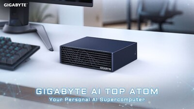 GIGABYTE 宣布個人 AI 超級電腦 AI TOP ATOM 將於10月15日正式上市 GIGABYTE 宣布個人 AI 超級電腦 AI TOP ATOM 將於10月15日正式上市