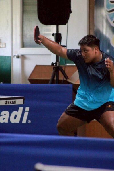 屏東原鄉青年榮獲全國桌球冠軍 展望會十年陪伴助圓夢 11 阿全一路過關斬將,在男子桌球公開單打中擊敗眾多對手,勇奪全國排灣族、魯凱族運動。圖/台灣世界展望會