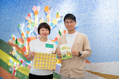 JUST FEEL 感講 共同創辦人暨執行總監楊思毅與宏利香港及澳門首席市場總監林沛親身支持「My旗日」活動，為親子義工打氣。