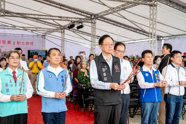 沙崙智慧產業園區動土 張市長:創造就業機會及產業投資動能 8 f 29135167 1