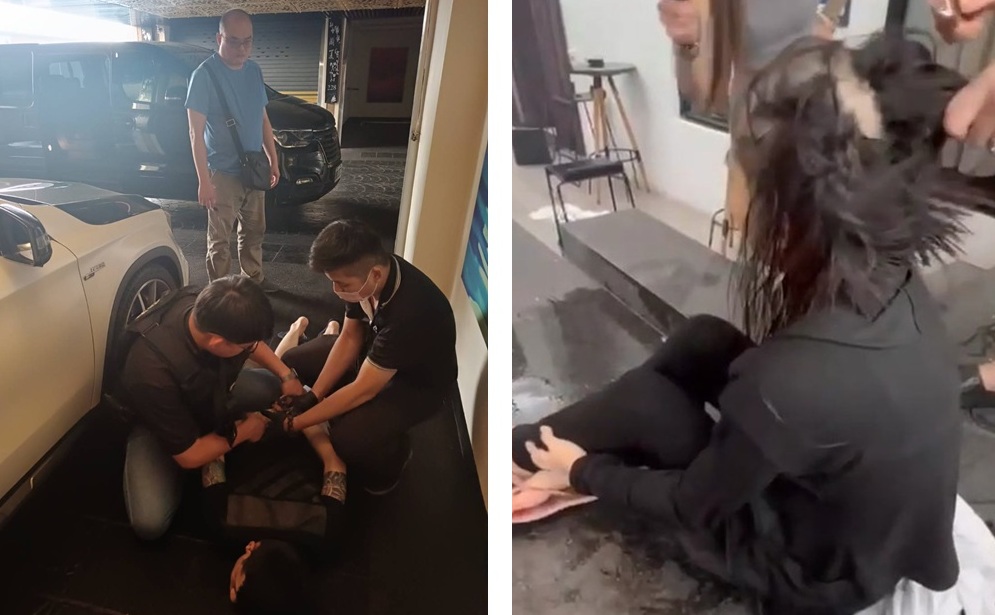 驚慌失措就擒 - 報新聞 Mega News ▲圖說:霹靂小組強勢攻堅,張嫌當場驚慌失措就擒,警方救出遭剃髮拘禁之羅姓女子 (圖/台中市政府 提供)