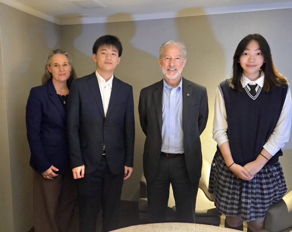 加州柏克萊大學校長理查.萊恩斯訪台 接受台灣高中生專訪 鼓勵青年勇於探索、堅持理想 4 8ad379c0 1134 4379 97d5 a04b8ce8302c