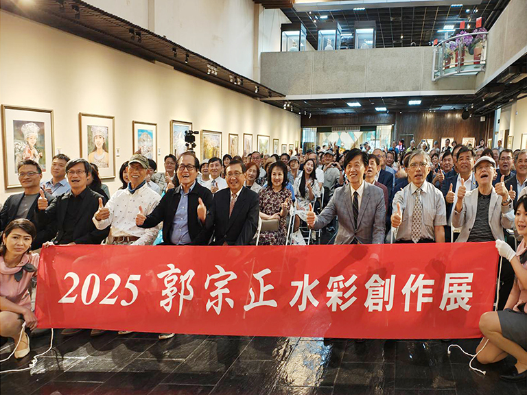 郭綜合醫院總裁郭宗正 在台南市文化中心畫展 5 20251115191951 4b022582