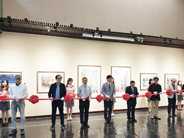 郭綜合醫院總裁郭宗正 在台南市文化中心畫展 6 20251115192418 b50ffd83