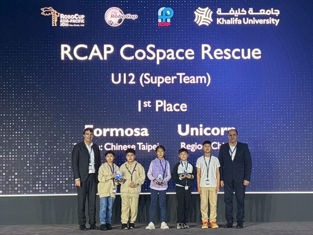 台灣代表隊稱霸 RCAP 阿布達比 U19 奪冠、U12 奪季軍展現強大 STEM 實力 4 S 102998084 1024x768 1