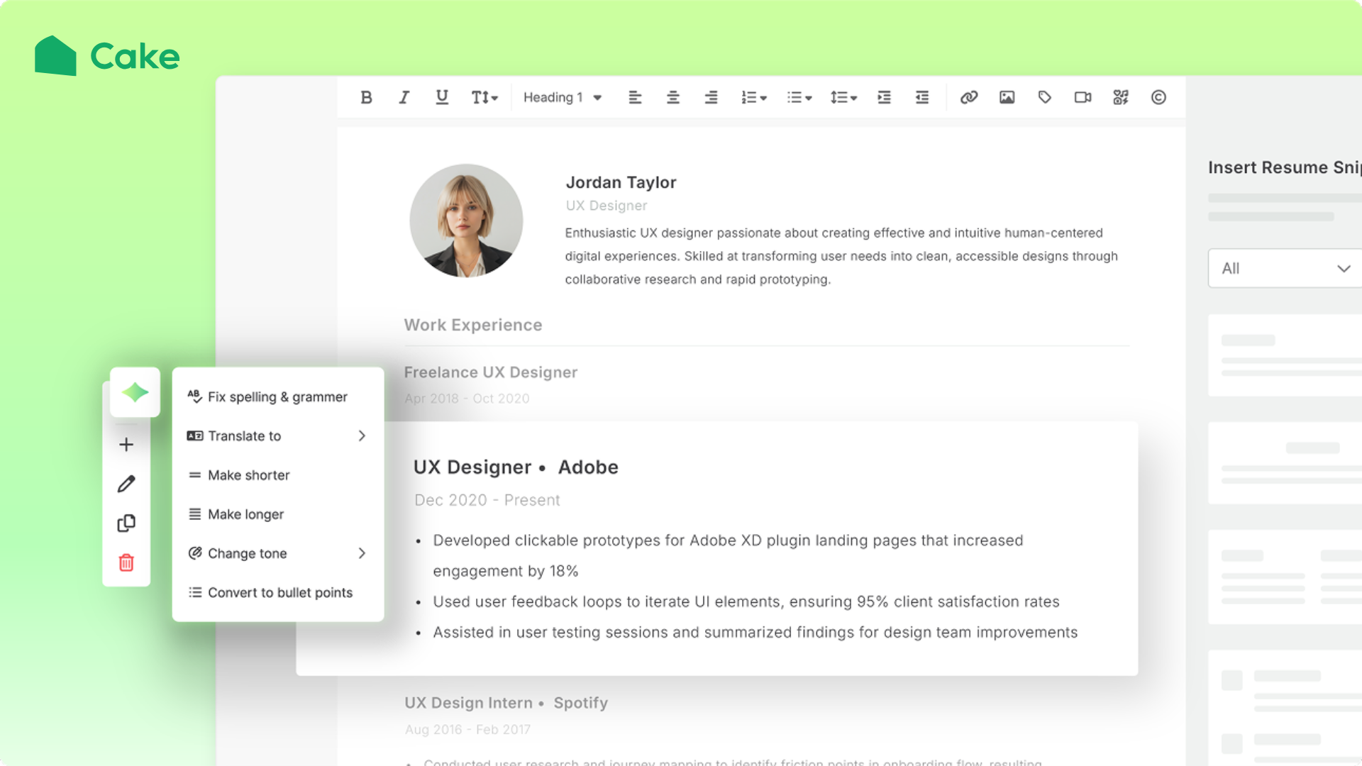 _圖ㄧCake 在求職者與企業端分別推出 AI 模組從履歷優化到人才篩選打造完整的智慧求職與招募解決方案 - 報新聞 Mega News %E5%9C%96%E3%84%A7Cake %E5%9C%A8%E6%B1%82%E8%81%B7%E8%80%85%E8%88%87%E4%BC%81%E6%A5%AD%E7%AB%AF%E5%88%86%E5%88%A5%E6%8E%A8%E5%87%BA AI %E6%A8%A1%E7%B5%84%E5%BE%9E%E5%B1%A5%E6%AD%B7%E5%84%AA%E5%8C%96%E5%88%B0%E4%BA%BA%E6%89%8D%E7%AF%A9%E9%81%B8%E6%89%93%E9%80%A0%E5%AE%8C%E6%95%B4%E7%9A%84%E6%99%BA%E6%85%A7%E6%B1%82%E8%81%B7%E8%88%87%E6%8B%9B%E5%8B%9F%E8%A7%A3%E6%B1%BA%E6%96%B9%E6%A1%88