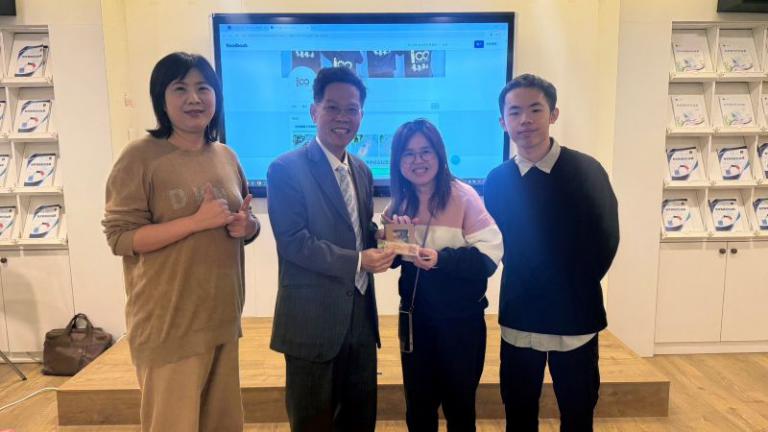 前青輔會主委李永騰應邀至專題演講 與玄奘簡紹琦校長有奇妙緣份 3 20251205183627 9b876934