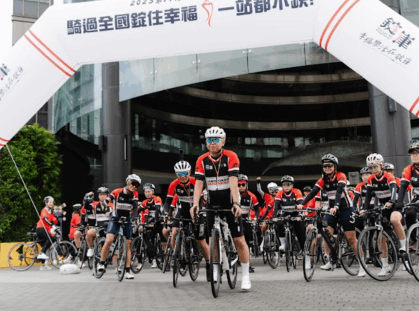 車隊發起人暨團長黃彥憲表示：「公司提供完善平台助我們穩定成長，也鼓勵我們用行動回饋社會。環島不只是挑戰，更是傳遞幸福。」