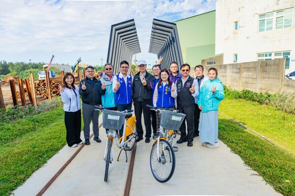 臺鐵林口線路廊活化工程第五期竣工 張市長:桃林鐵馬道拚115年底全線串聯 6 f 29233803 1