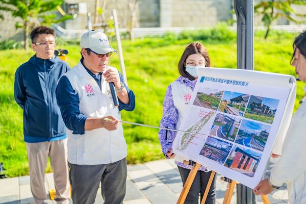 臺鐵林口線路廊活化工程第五期竣工 張市長:桃林鐵馬道拚115年底全線串聯 8 f 29233802 1