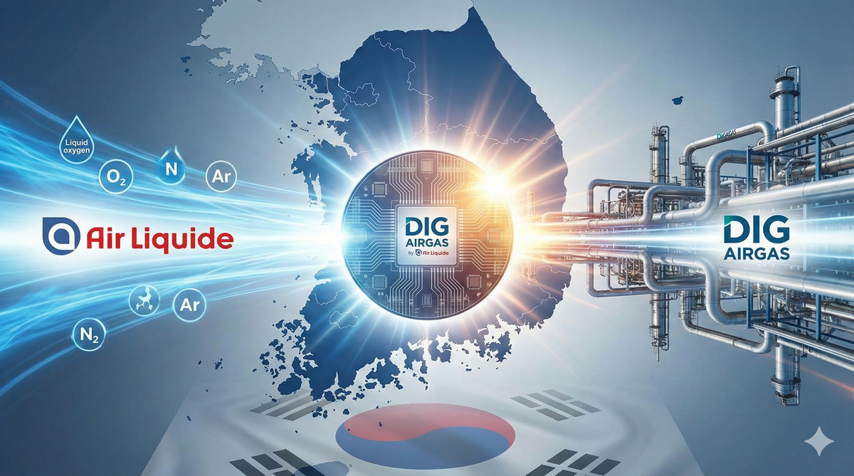 Air Liquide完成收購DIG Airgas!鎖定韓國半導體與氫能商機 3 fa228c14 9550 45ad 955e 8a8818ab4aed