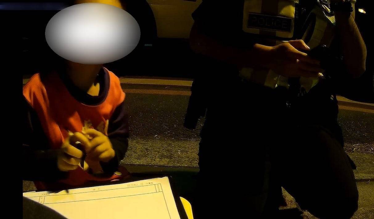 5歲萌娃迷途驚魂!虎尾警耐心引導助返家 4 1781960 0