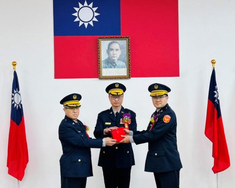 新竹縣重要警職異動 新任新埔、橫山分局長宣誓守護轄區治安 3 20260126164136 94fe6203