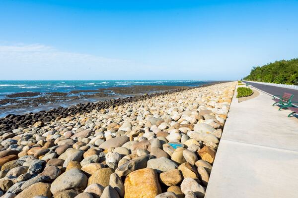 永安漁港北岸建設完工 張善政期勉帶動周邊整體發展 7 f 29302219 1