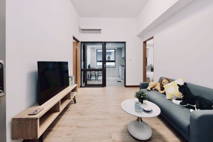 全齡友善、婚育優先 板橋江翠社宅即將完工 10 《圖說》二房型實品屋示意圖。