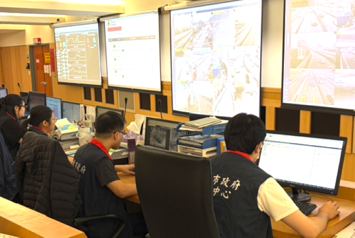 《圖說》交控中心接獲通報會盡速派員處理。〈交通局提供〉