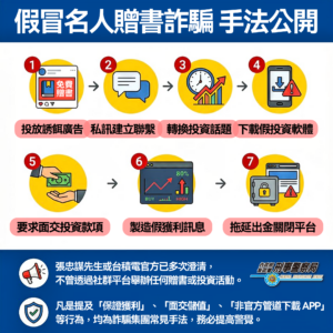 張忠謀贈書當誘餌 退休族誤入 假養老院投資 陷阱 慘賠1,200萬 3 %E5%AE%A3%E5%B0%8E%E5%9C%961 300x300 1