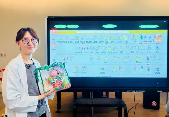 守護慢飛天使成長路 土城醫院兒童節送暖 3 《圖說》陳韻茹醫師提醒對孩子發展有任何疑慮,應及早尋求專業協助。〈土城醫院提供〉