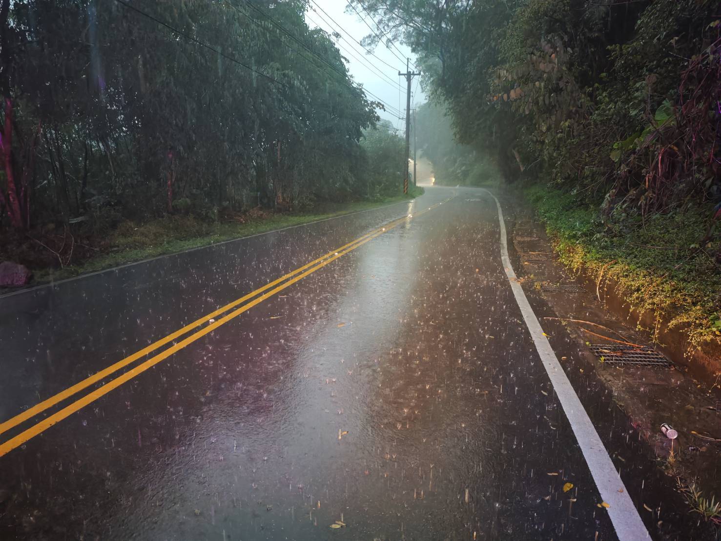 橫山警與民眾合力推滾路面落石 守護行車安全 6 2040192 0
