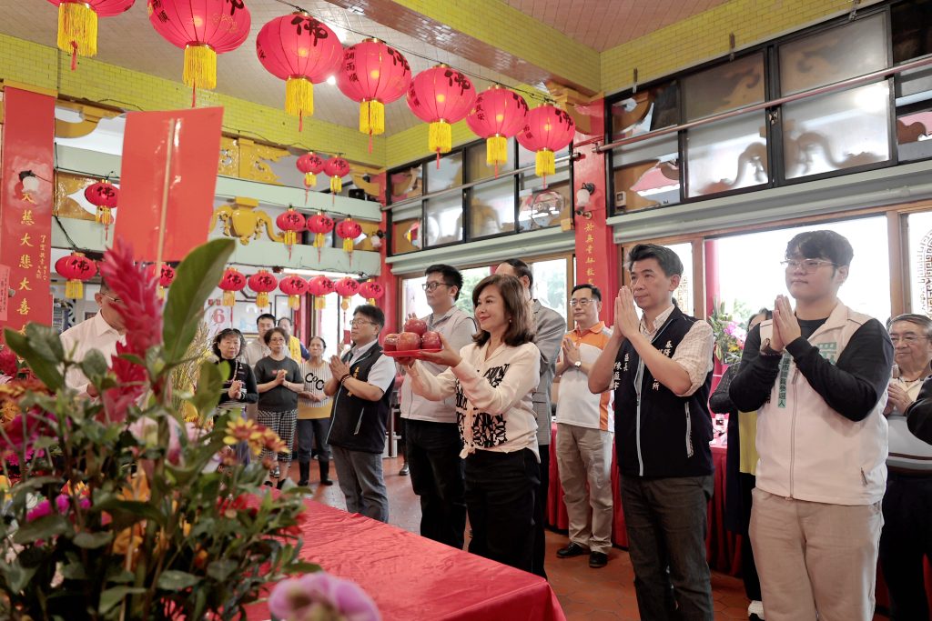 基隆大佛禪院觀音誕祈福法會登場 邱佩琳出席祈願風調雨順 4 S 529522704 0 1024x683 1