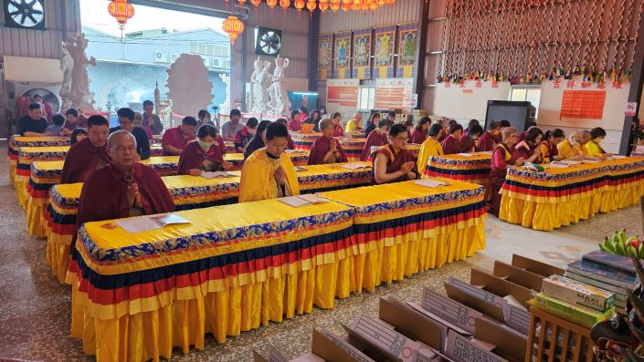 倡孝親報恩祈福消災 世界佛教正心會清明法會圓滿 6 《圖說》世界佛教正心會「清明孝親消災祈福法會」,透過佛法修持,不僅能為現世親人祈福,也能幫助亡者離苦得樂。〈正心會提供〉