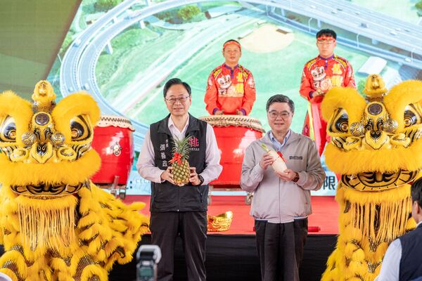 國1甲新建工程動土 張善政:串聯千億投資引領航空城邁向繁榮 6 f 29419338 1