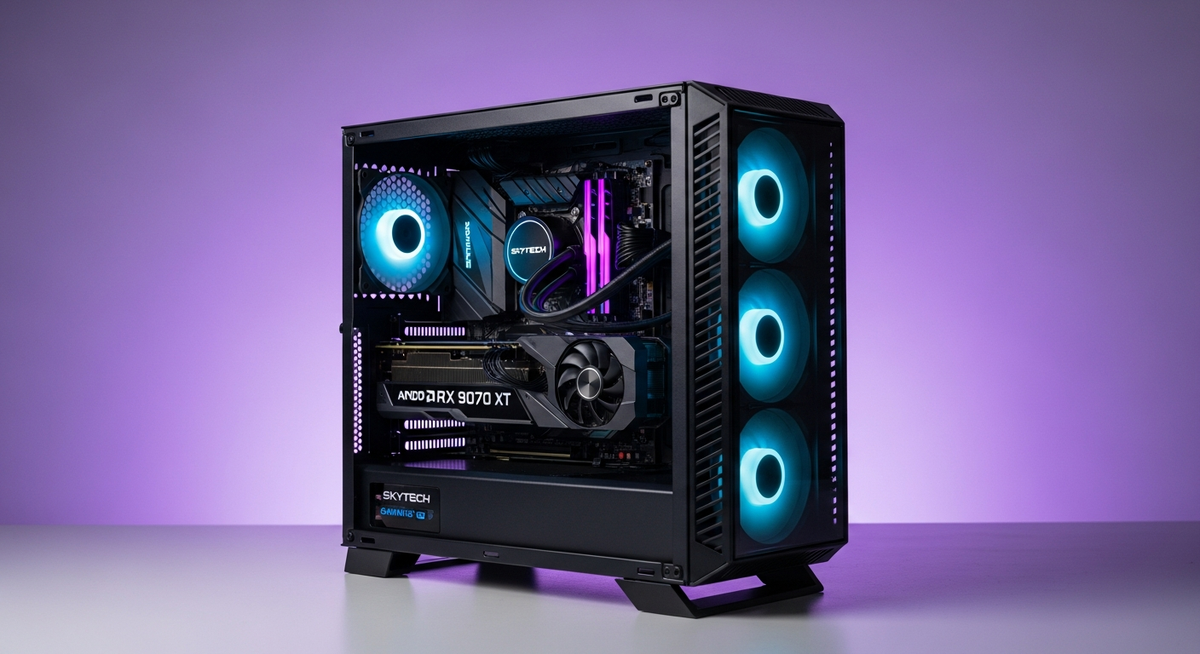 亞馬遜 RX 9070 XT 電競主機優惠:Skytech Gaming 機種現省百美元 4 5386fed3 6a56 428f 94e7 3fde8ff18400