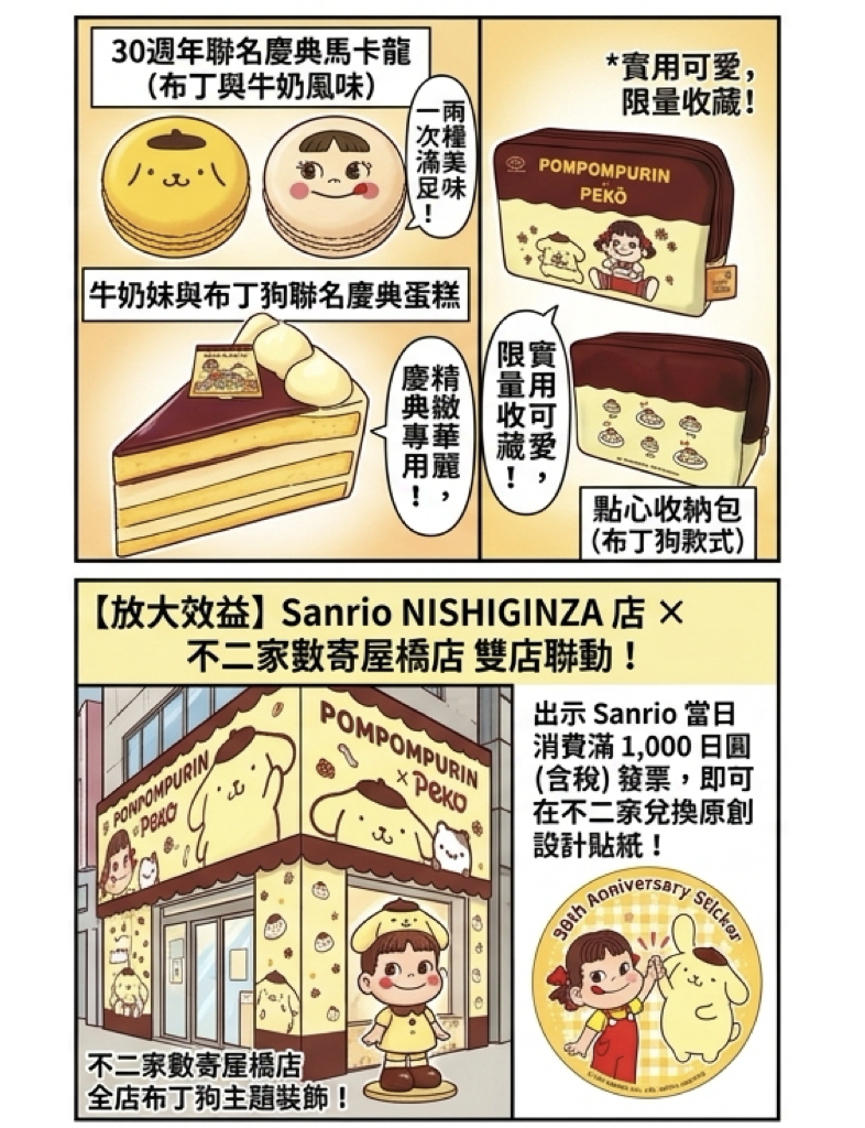 與迎來30週年的三麗鷗人氣角色合作!不二家洋菓子店 牛奶妹×布丁狗聯名活動 7 %E4%B8%8D%E4%BA%8C%E5%AE%B6%E6%B4%8B%E8%8F%93%E5%AD%90%E5%BA%97002