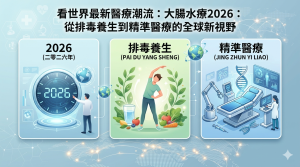 吳芮醫生看世界最新醫療潮流:大腸水療2026:從排毒養生到精準醫療的全球新視野 4 IMG 2559 300x167 1