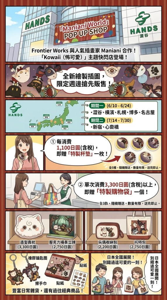 怖可愛風降臨!日本HANDS將舉辦Maniani World快閃店 4 %E6%97%A5%E6%9C%ACHANDS%E5%B0%87%E8%88%89%E8%BE%A6Maniani World%E5%BF%AB%E9%96%83%E5%BA%97 1 0 572x1024 1
