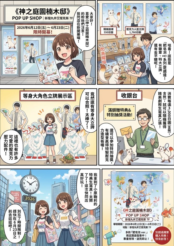 神之庭園楠木邸週邊6月登陸新宿!肥皂泡系列夢幻亮相 4 %E7%A5%9E%E4%B9%8B%E5%BA%AD%E5%9C%92%E6%A5%A0%E6%9C%A8%E9%82%B8%E9%80%B1%E9%82%8A6%E6%9C%88%E7%99%BB%E9%99%B8%E6%96%B0%E5%AE%BF 1 0 723x1024 1