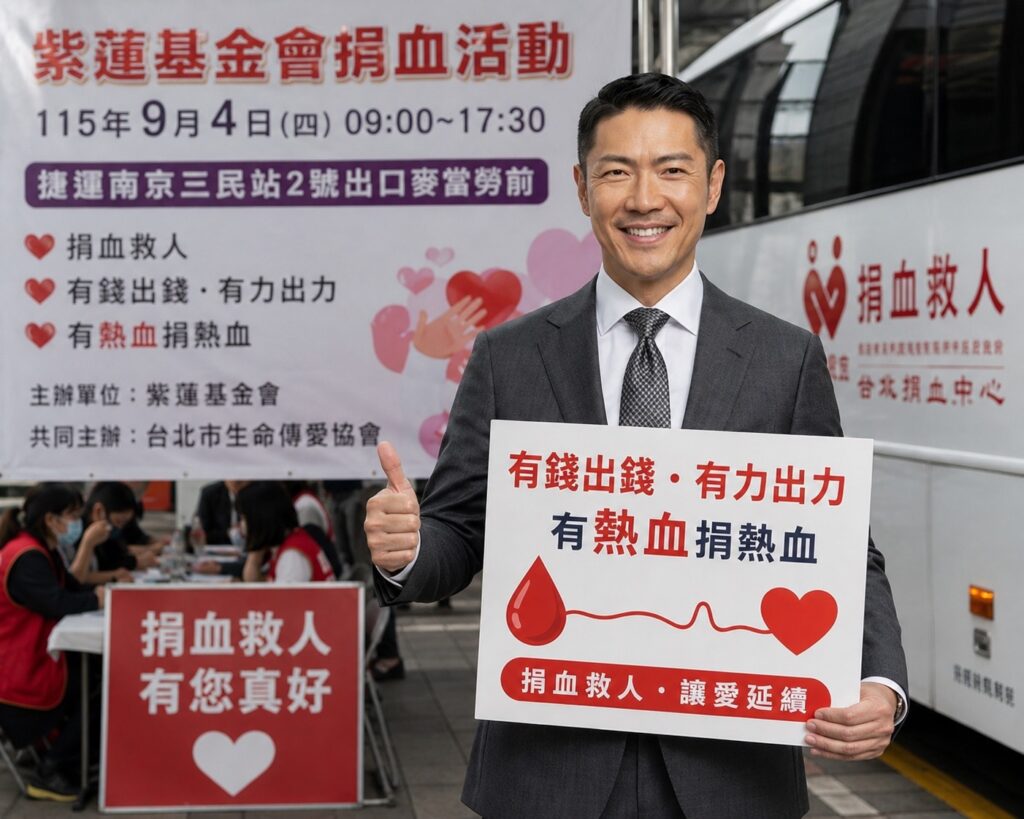 愛心律師陳曉鳴號召捐熱血 力挺紫蓮基金會9月大型公益捐血活動 2 S 851165187 1024x819 1